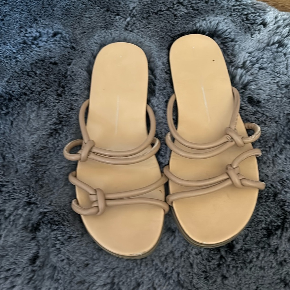 Tan sandals